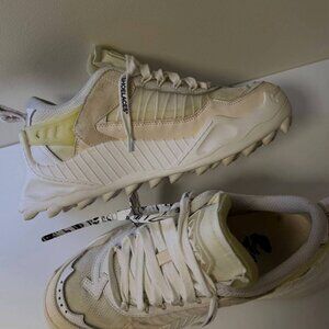 Beige Trail Sneakers